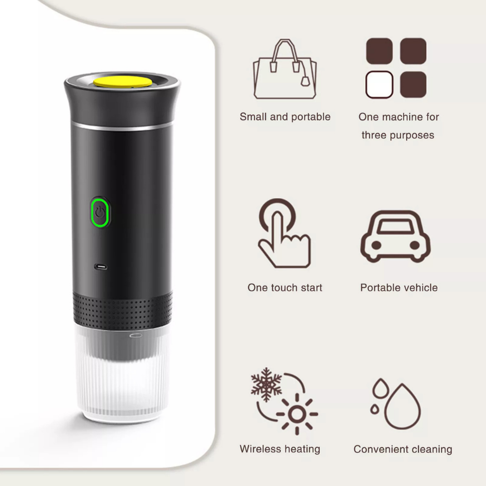 Portable & Rechargeable Espresso Machine